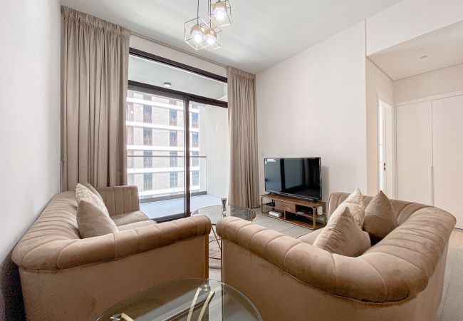 Apartment in Dubai - Elegant 1BDR in MBR city with Pool View Apartment in Dubai - Elegant 1BDR in MBR city with Pool View