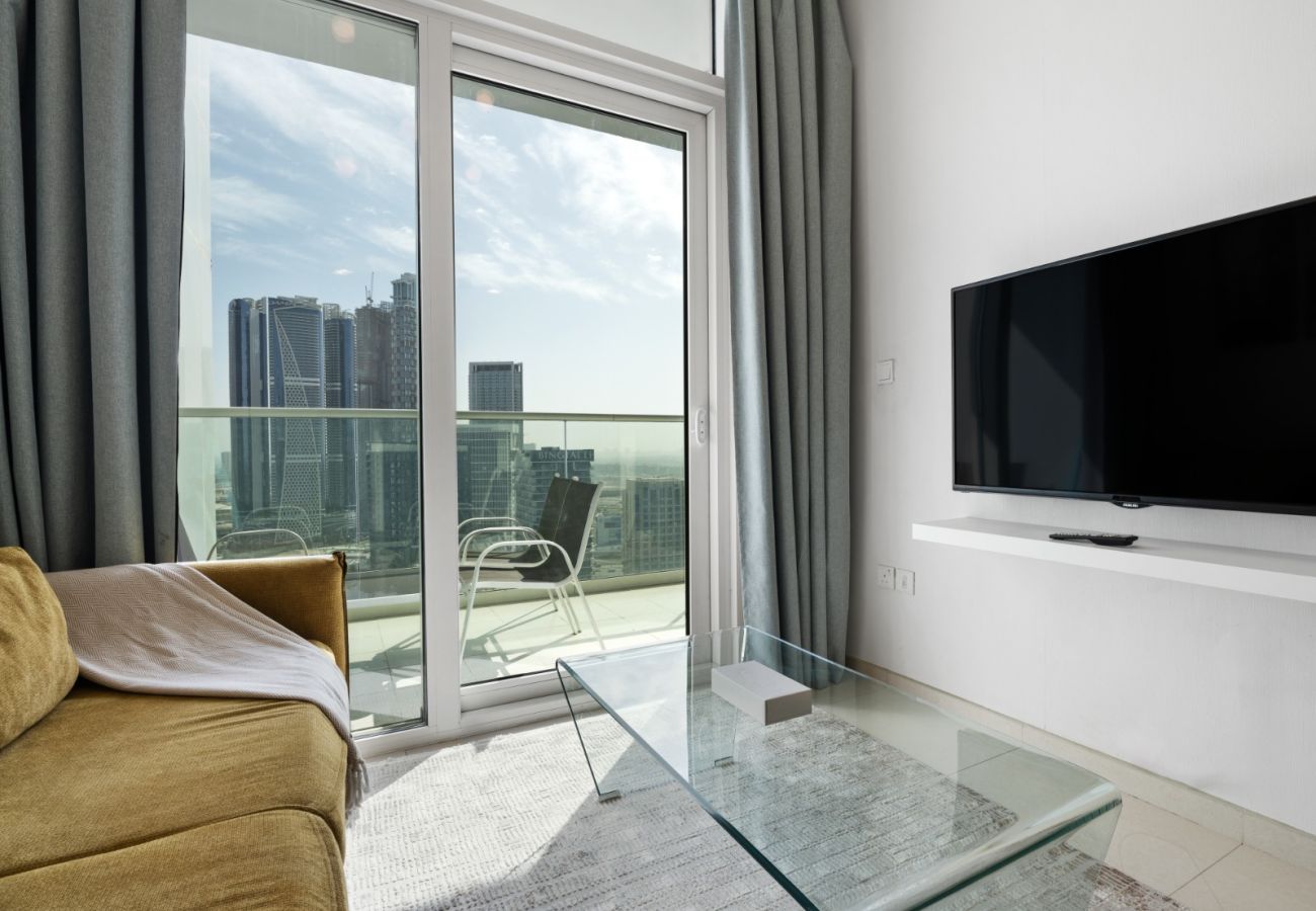 Apartment in Dubai - Charming 1BR with Sofa Bed in Reva Residence