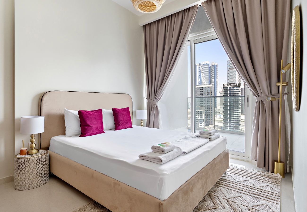 Apartment in Dubai - Stylish 2BDR in Vera Tower | Business Bay | 19
