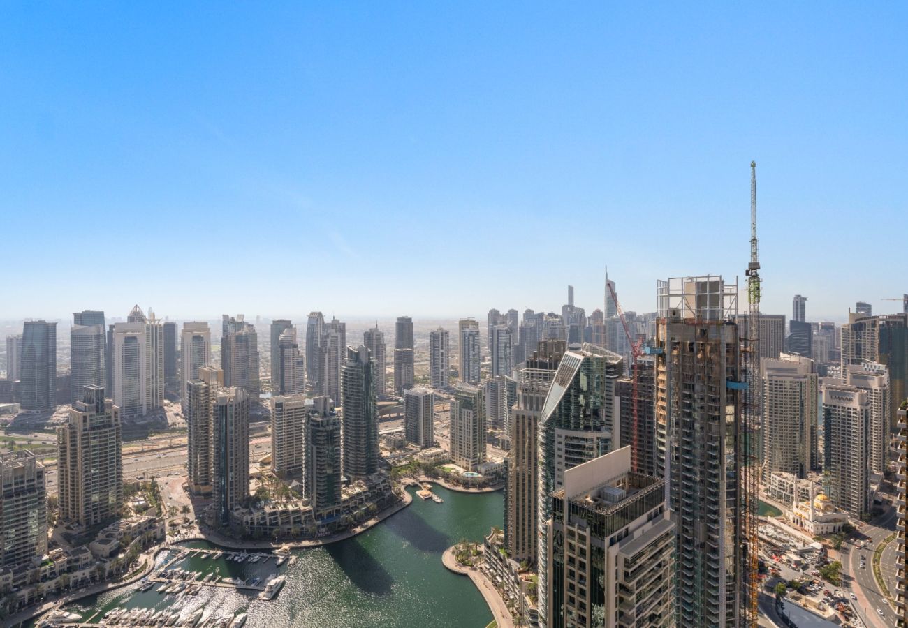 Apartment in Dubai - Luxurious High Flr 1BDR With Full Sea View-Cayan48