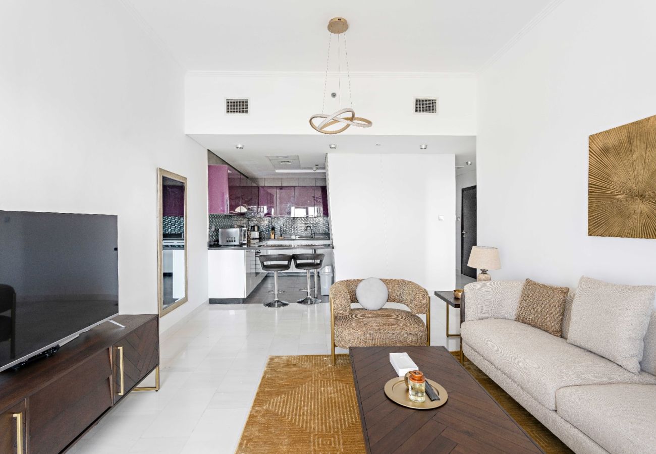 Apartment in Dubai - Luxurious High Flr 1BDR With Full Sea View-Cayan48