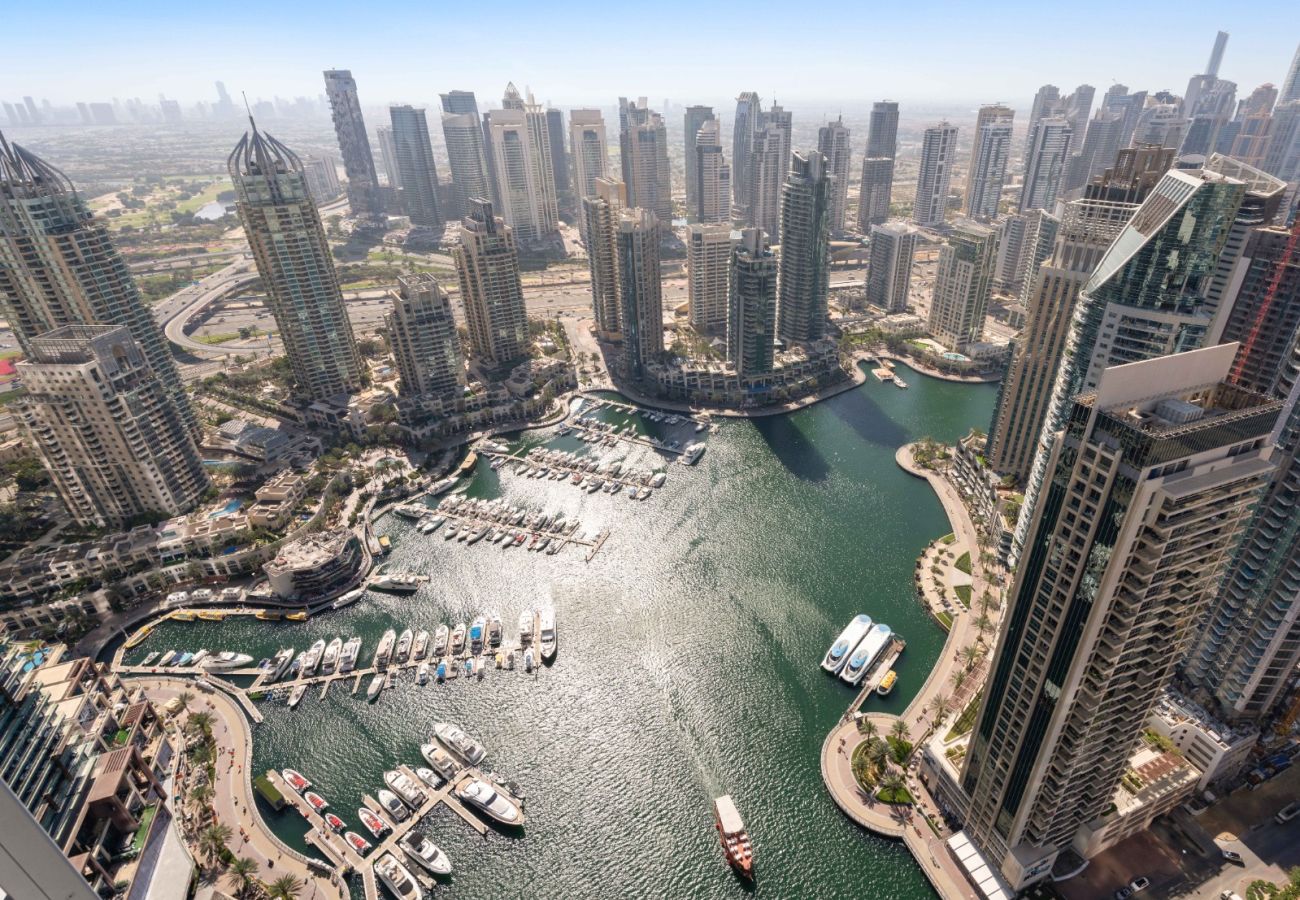 Apartment in Dubai - Luxurious High Flr 1BDR With Full Sea View-Cayan48