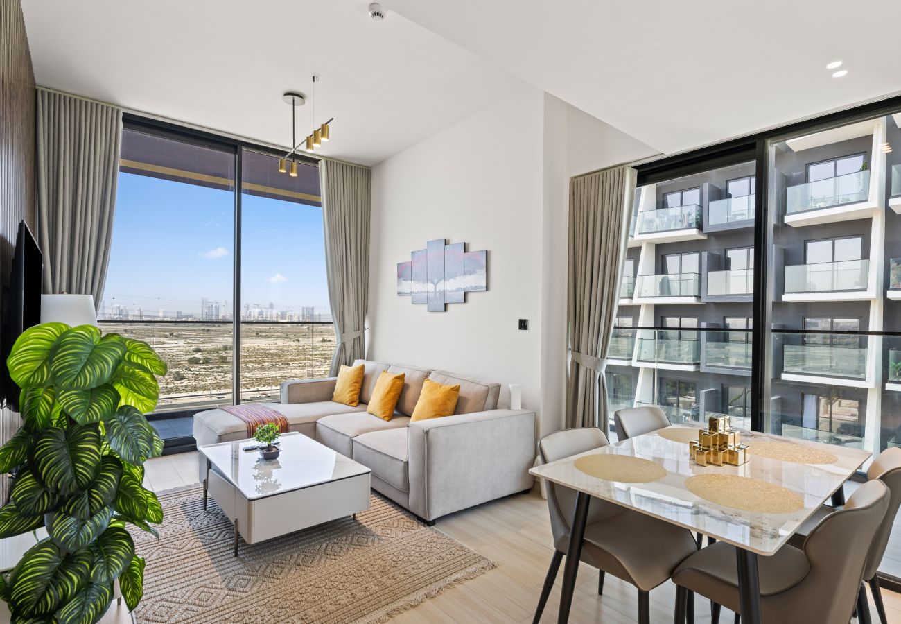 Apartment in Dubai - Charming 2BDR Stay in Binghatti Corner | JVC