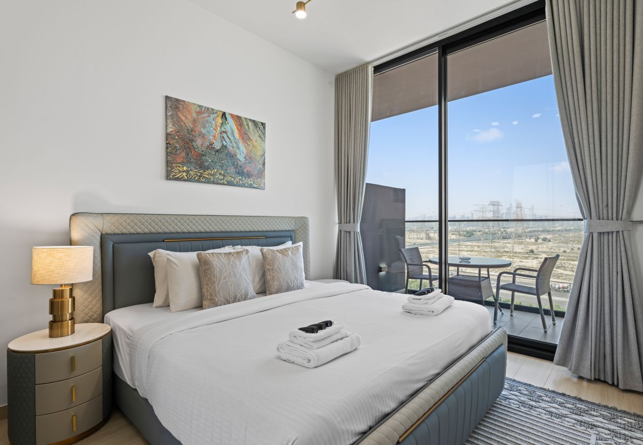 Apartment in Dubai - Charming 2BDR Stay in Binghatti Corner | JVC