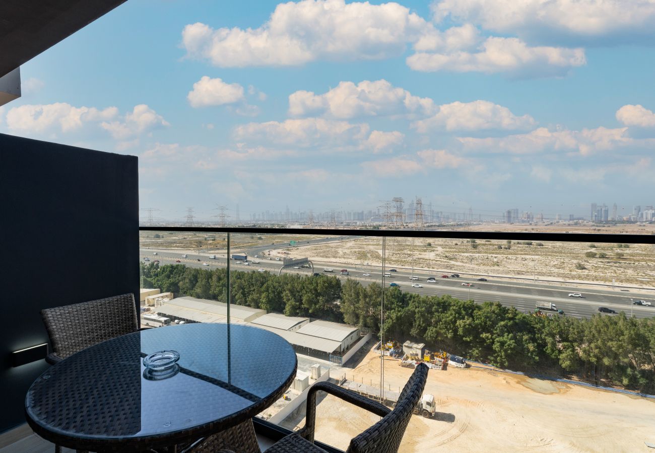 Apartment in Dubai - Charming 2BDR Stay in Binghatti Corner | JVC