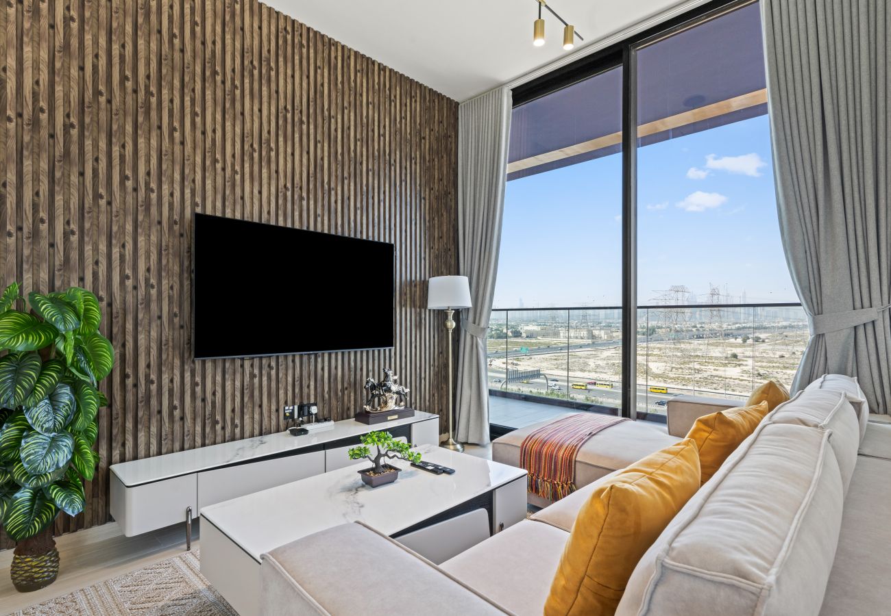 Apartment in Dubai - Charming 2BDR Stay in Binghatti Corner | JVC
