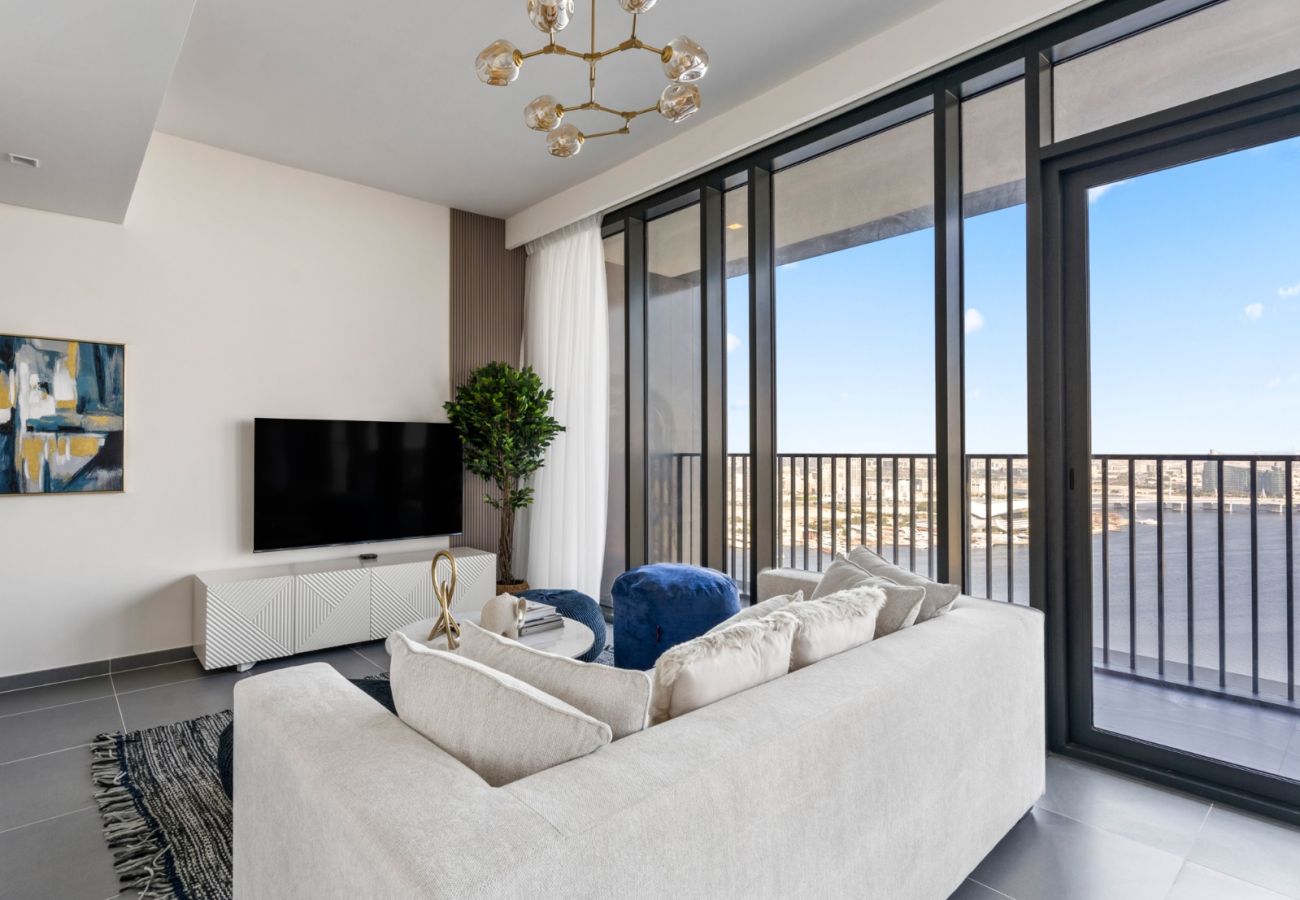 Apartment in Dubai - Serene 2BDR with Beach Scenery In Creek Harbour-30