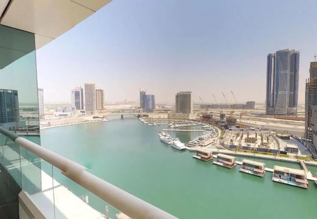 Studio in Dubai - Urban Cozy Studio in Damac Maison Canal View-04 Studio in Dubai - Urban Cozy Studio in Damac Maison Canal View-04