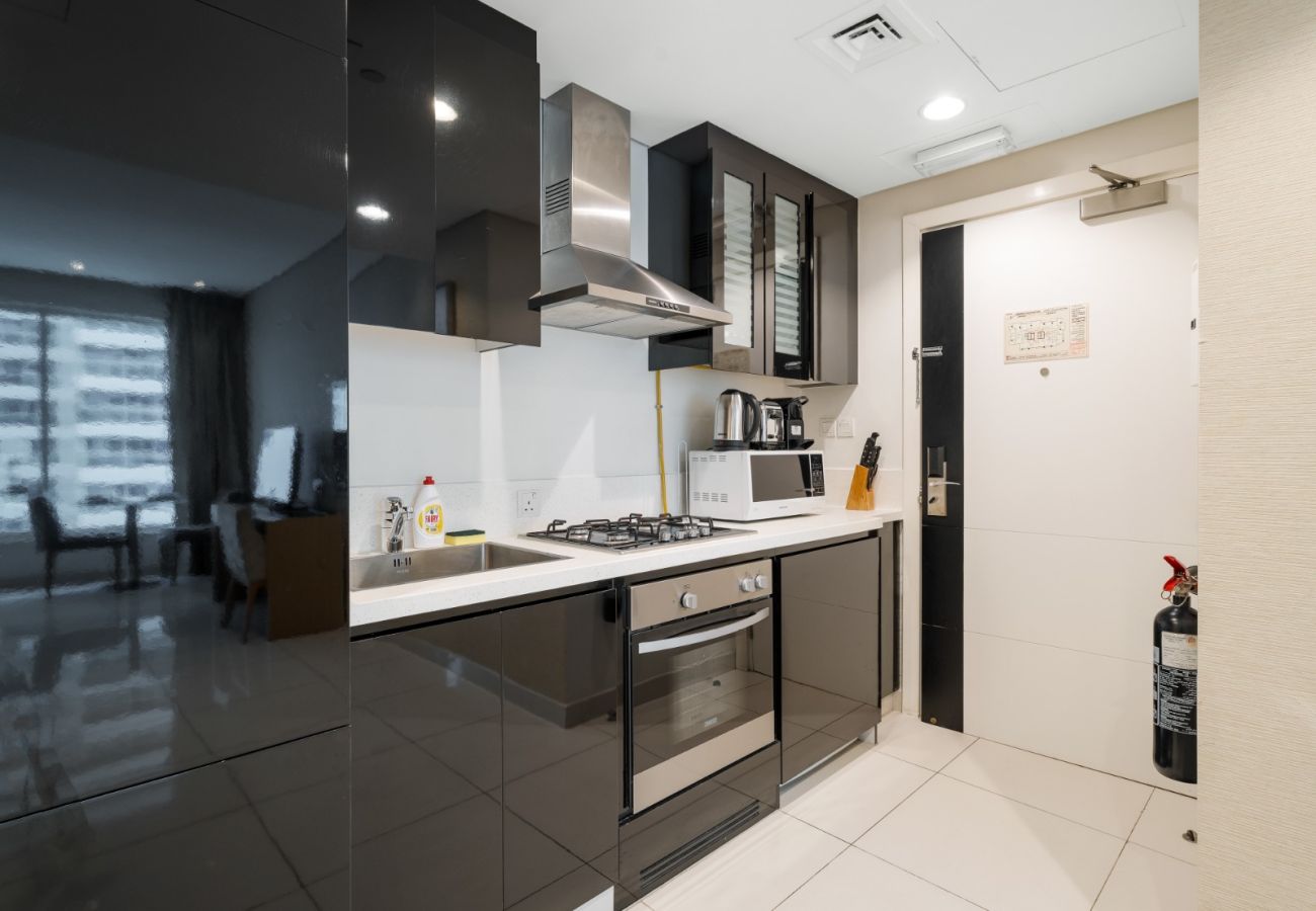 Studio in Dubai - Urban Cozy Studio in Water's Edge-04