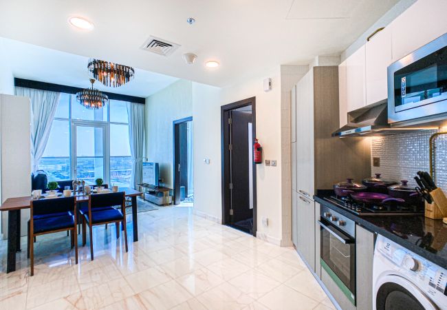 Apartment in Dubai - Chic Urban Escape 1BR|Sleeps 4| In Bayz-18 Apartment in Dubai - Chic Urban Escape 1BR|Sleeps 4| In Bayz-18
