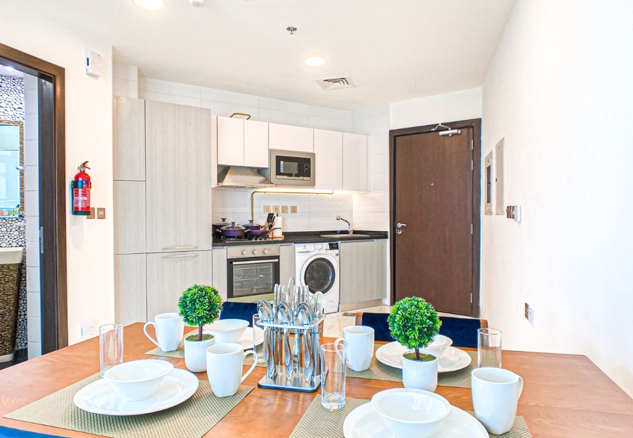 Apartment in Dubai - Chic Urban Escape 1BR in Bayz by Danube-18