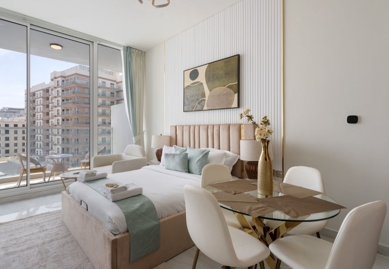 Studio in Dubai - Timeless Glam Escape Studio in Gemz-18