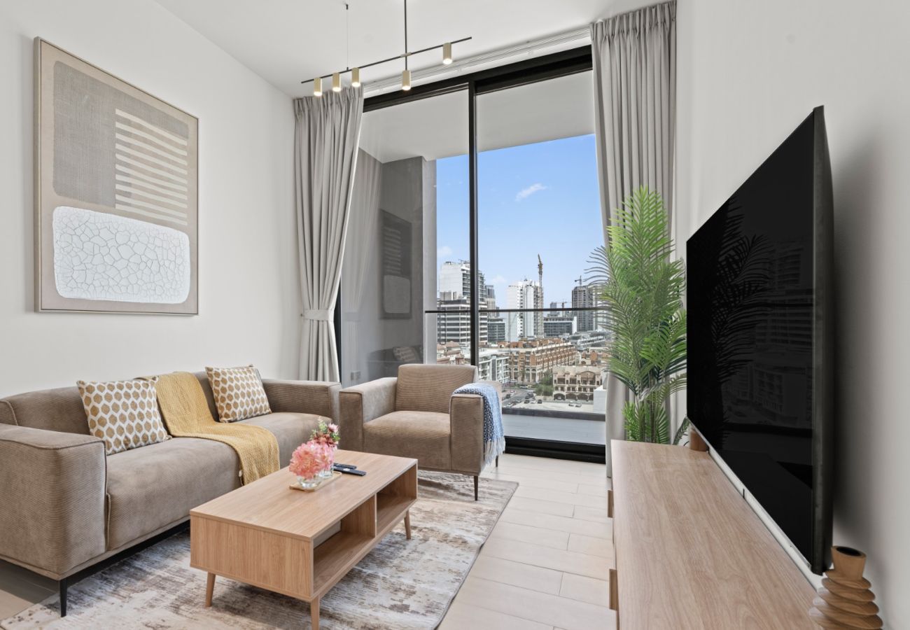 Apartment in Dubai - Aesthetic Elegance: 1 BDR in Binghatti Onyx