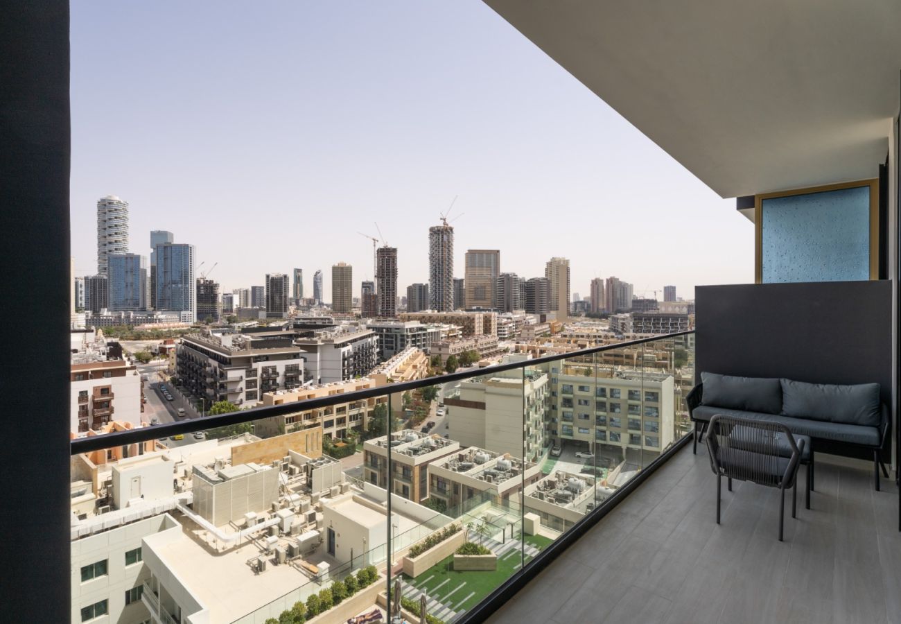 Apartment in Dubai - Aesthetic Elegance: 1 BDR in Binghatti Onyx