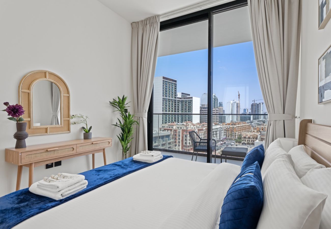 Apartment in Dubai - Aesthetic Elegance: 1 BDR in Binghatti Onyx