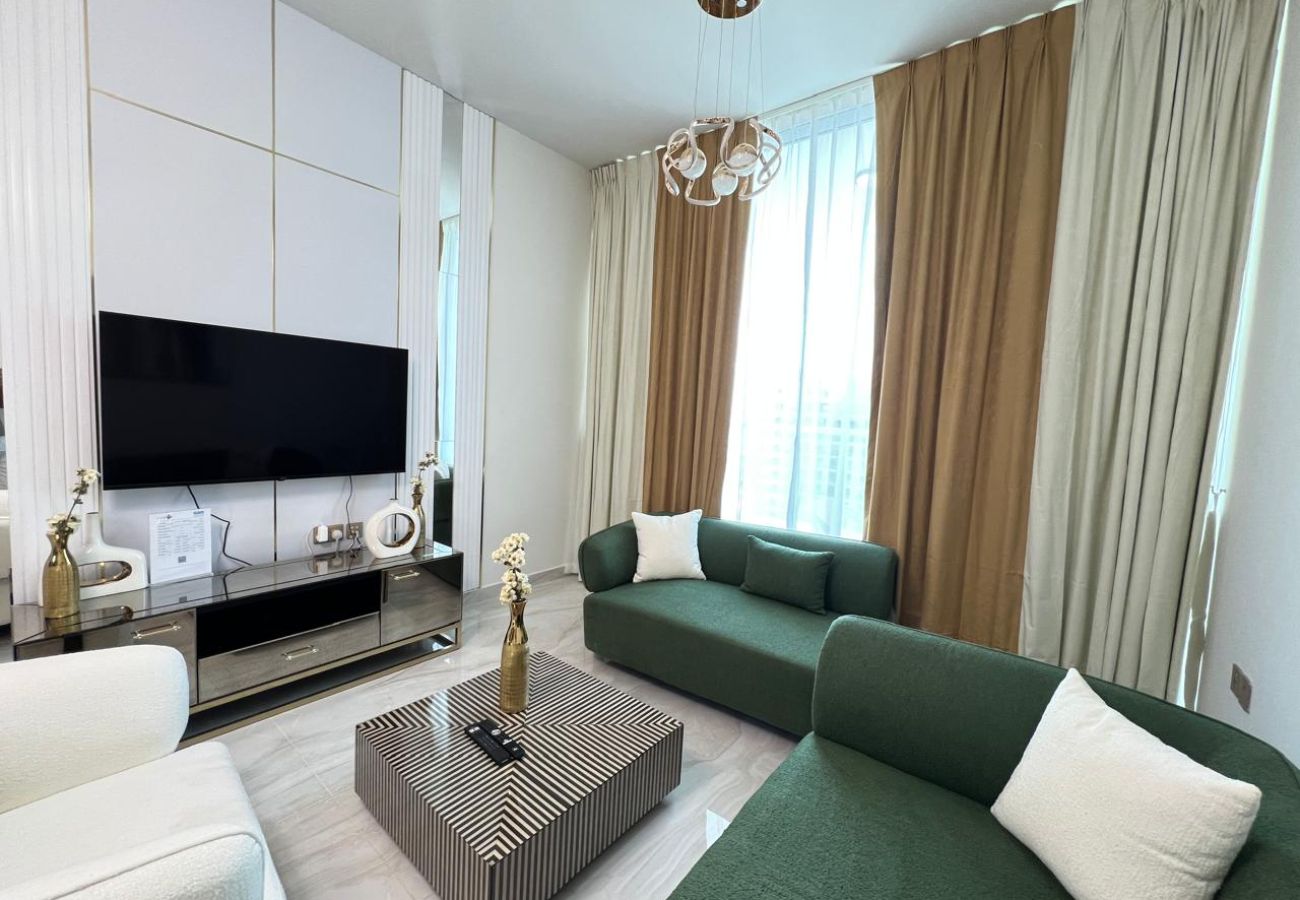 Apartment in Dubai - A Sophisticated 2BR Stay w Study in Gemz-9
