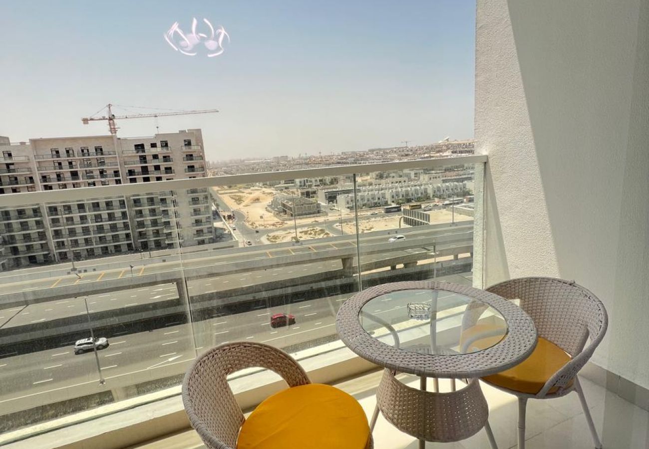 Apartment in Dubai - A Sophisticated 2BR Stay w Study in Gemz-9