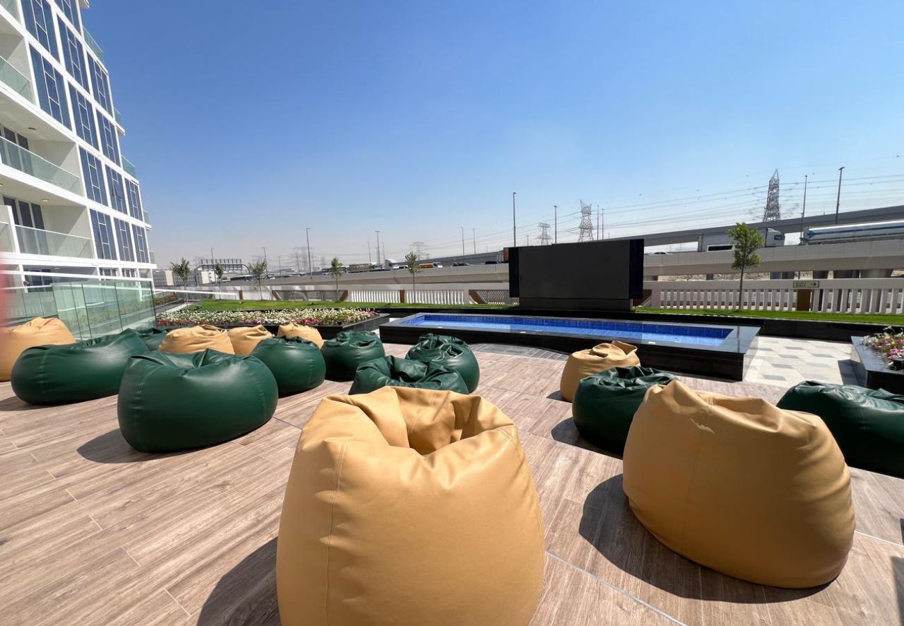 Apartment in Dubai - A Sophisticated 2BR Stay w Study in Gemz-9
