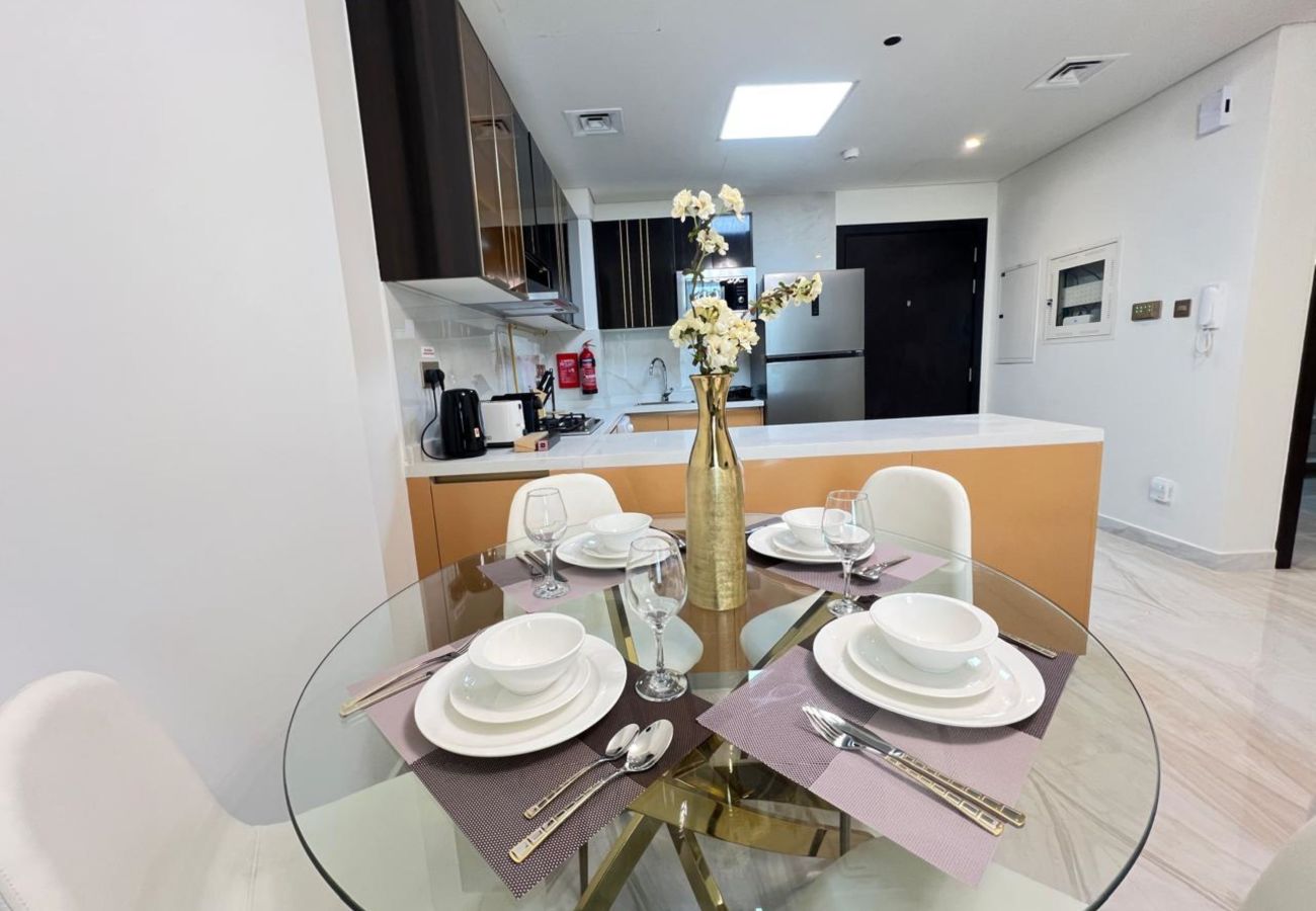 Apartment in Dubai - A Sophisticated 2BR Stay w Study in Gemz-9