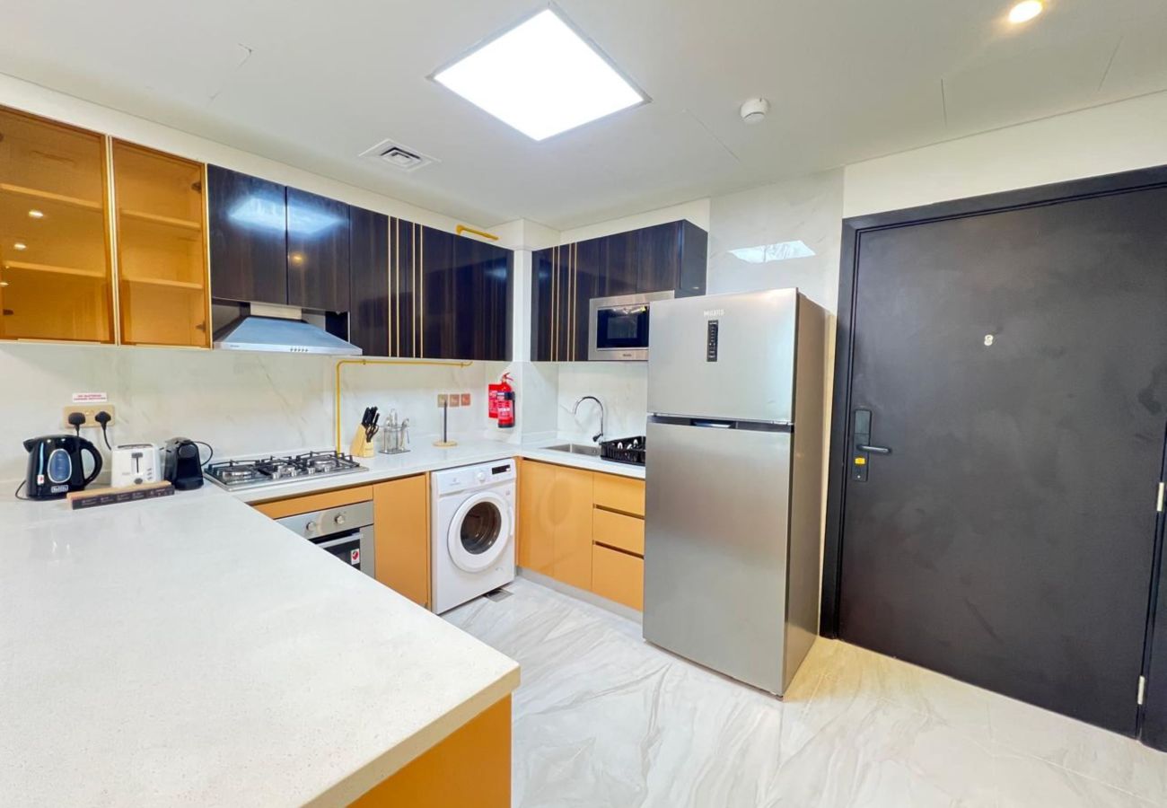 Apartment in Dubai - A Sophisticated 2BR Stay w Study in Gemz-9