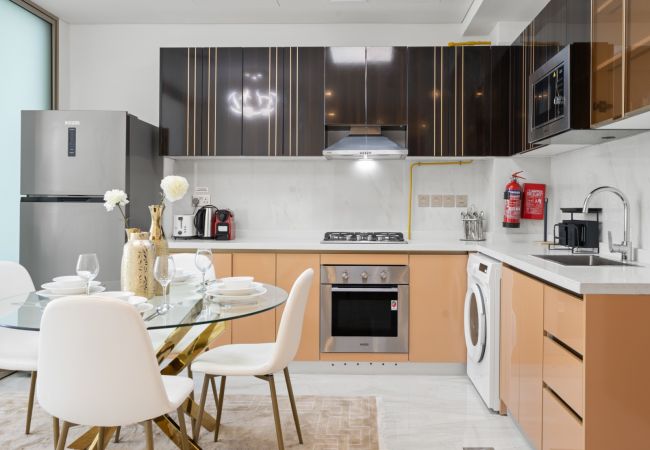 Apartment in Dubai - Velvet Luxe | 1BR w Private Pool in Gemz-15 Apartment in Dubai - Velvet Luxe | 1BR w Private Pool in Gemz-15