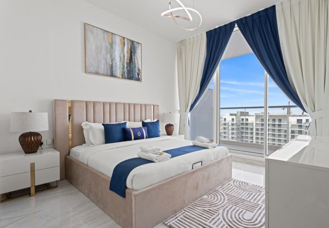 Apartment in Dubai - Velvet Luxe | 1BR w Private Pool in Gemz-15 Apartment in Dubai - Velvet Luxe | 1BR w Private Pool in Gemz-15