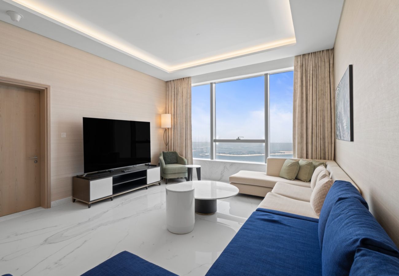 Apartment in Dubai - Tranquil Pearl | Luxe 1BR Island Retreat in Palm