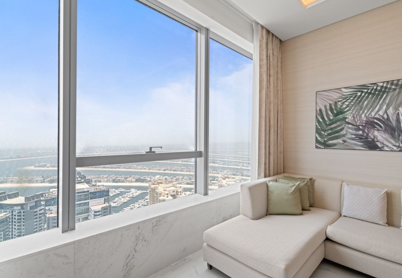 Apartment in Dubai - Tranquil Pearl | Luxe 1BR Island Retreat in Palm