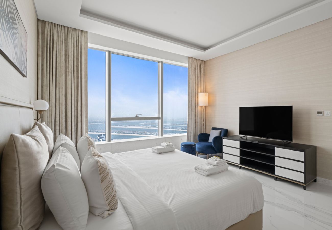 Apartment in Dubai - Tranquil Pearl | Luxe 1BR Island Retreat in Palm