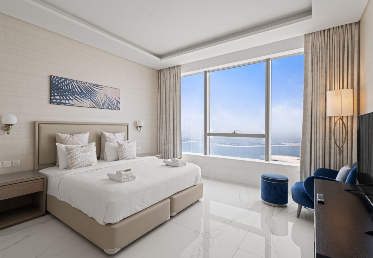 Apartment in Dubai - Tranquil Pearl | Luxe 1BR Island Retreat in Palm