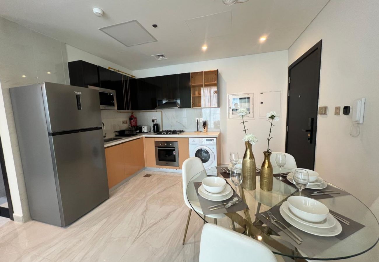 Apartment in Dubai - The Celeste Manor | 1BR w Study in Gemz-14