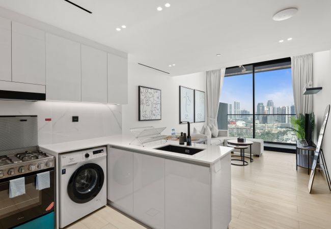 Apartment in Dubai - Chic and Stylish 1 BDR in Binghatti corner - JVC Apartment in Dubai - Chic and Stylish 1 BDR in Binghatti corner - JVC