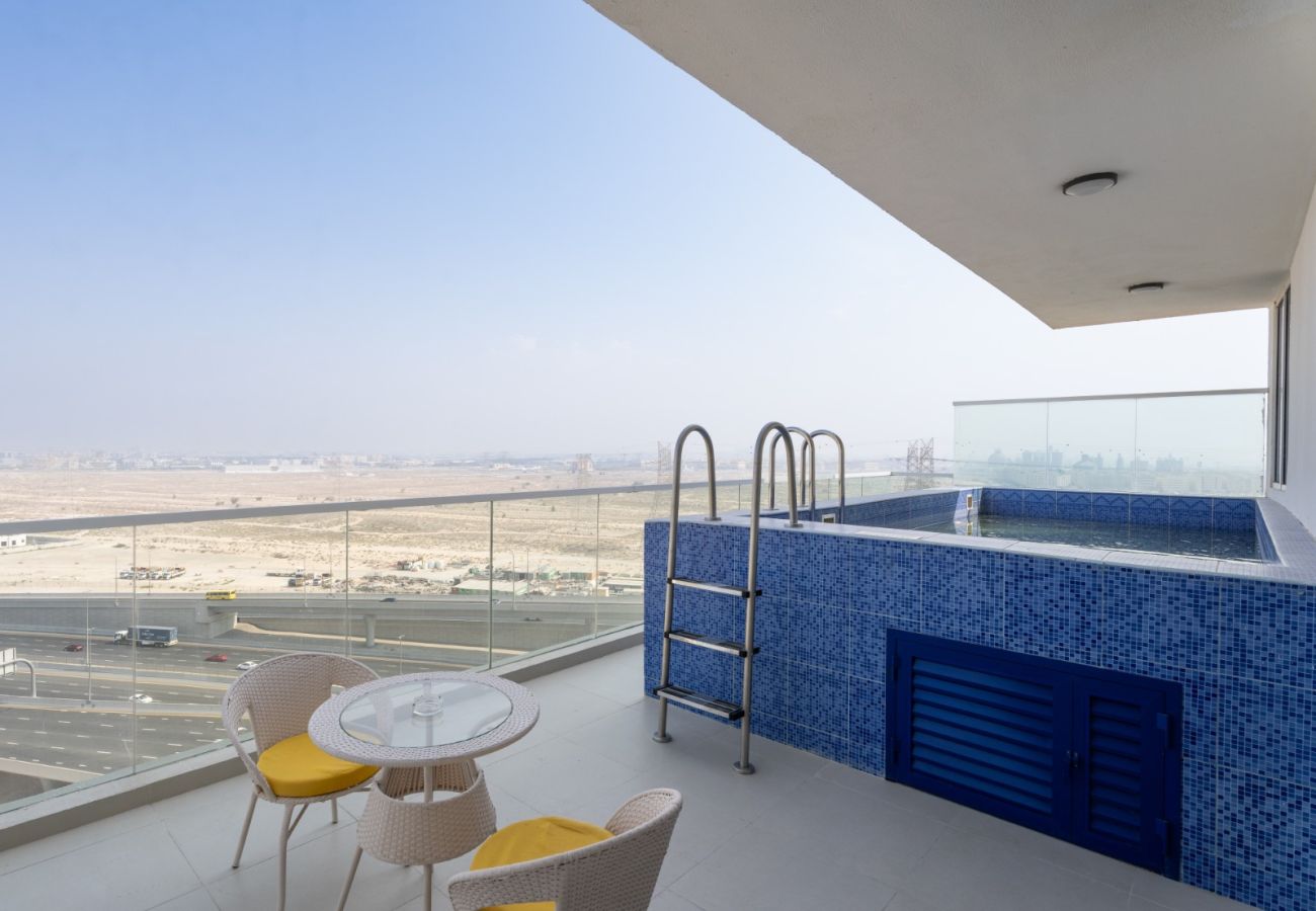 Apartment in Dubai - Gemz Luxury 2BR+Private Pool+Study-07