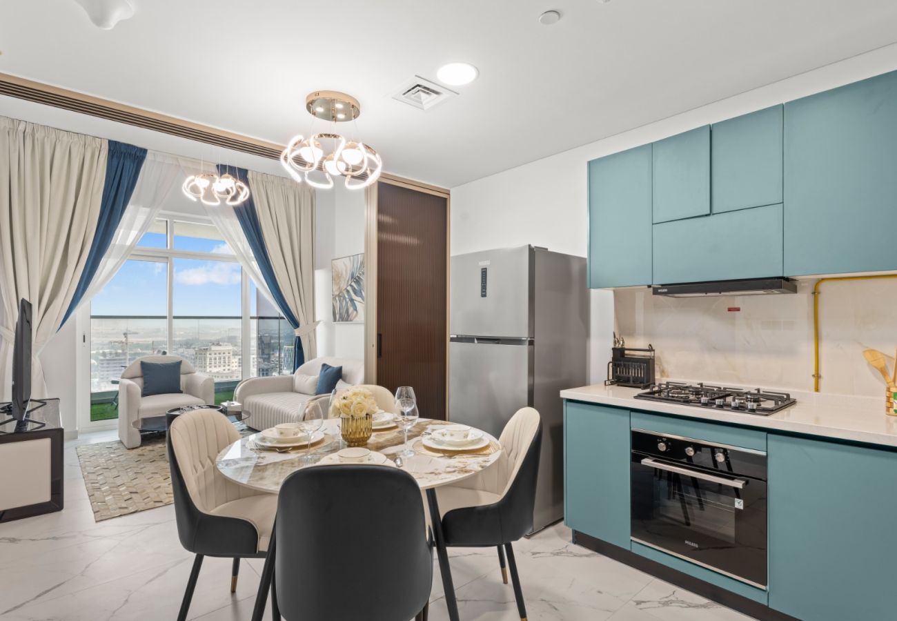 Apartment in Dubai - Opalz Serenity | Designer 1BDR Retreat-07