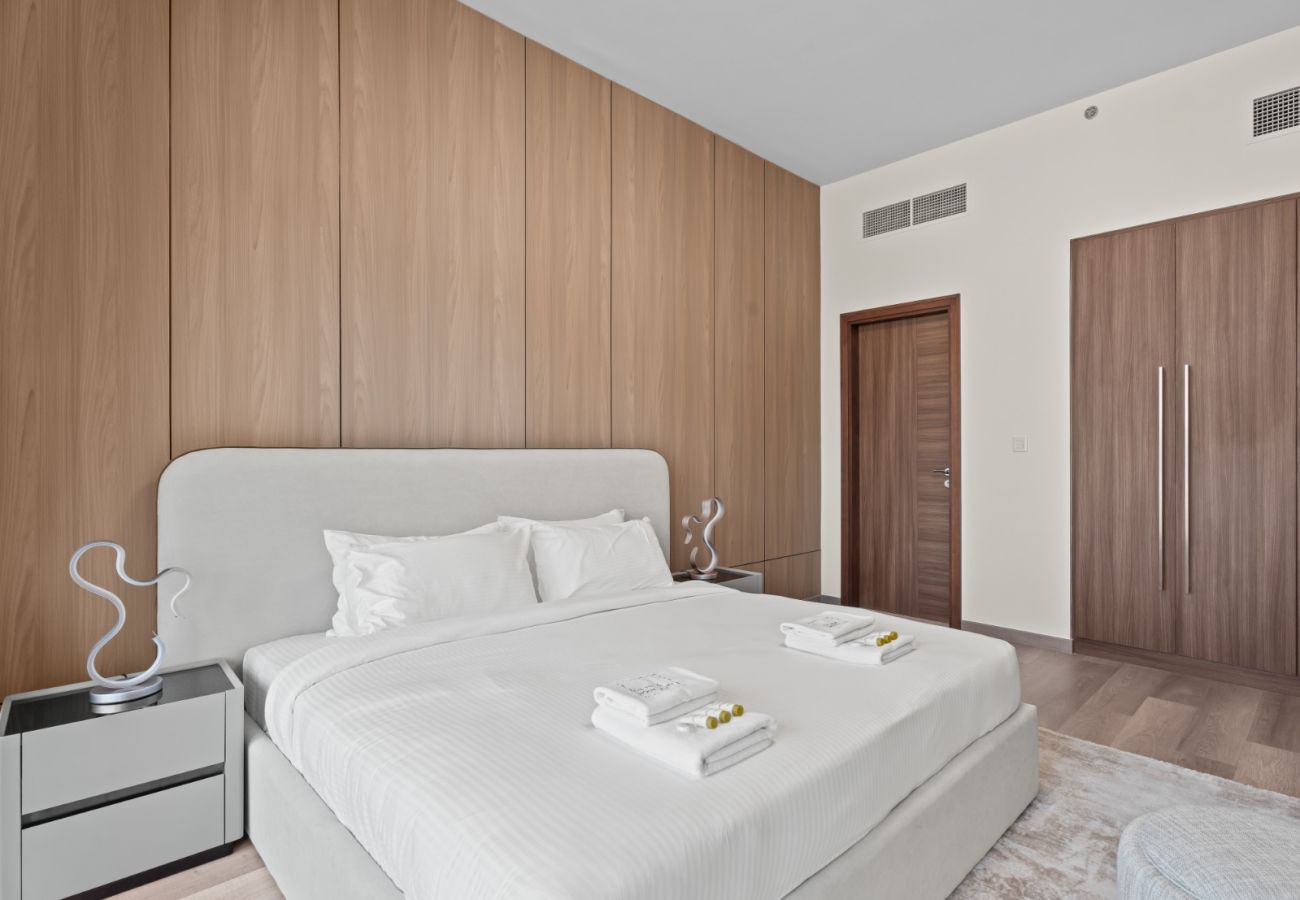 Apartment in Dubai - Royale 1BR+Study|Sleeps 4|Full Burj Khalifa View