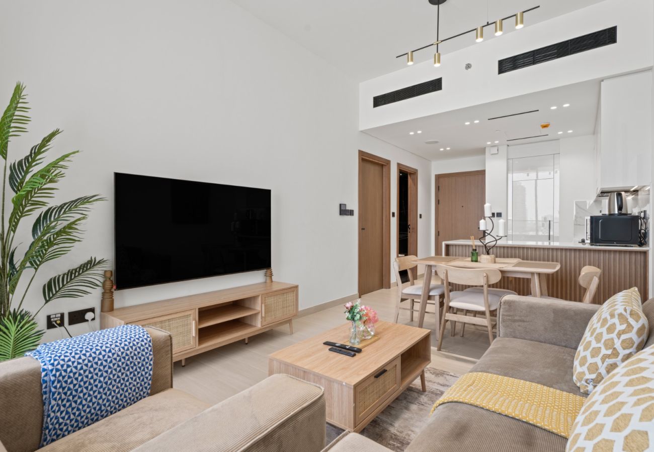 Apartment in Dubai - Aesthetic Elegance 1BR in Binghatti Onyx