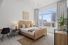 Apartment in Dubai - Luxurious 1BR w SofaBed|Sleeps 4|Marina View Tower