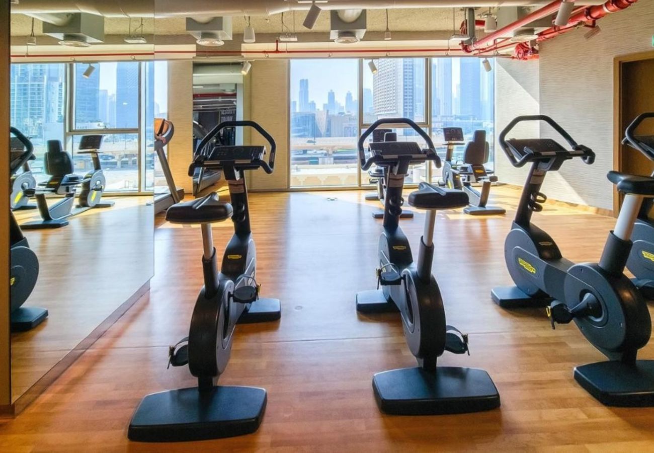 Apartment in Dubai - Prime Suite 2BR w Full Burj Khalifa View