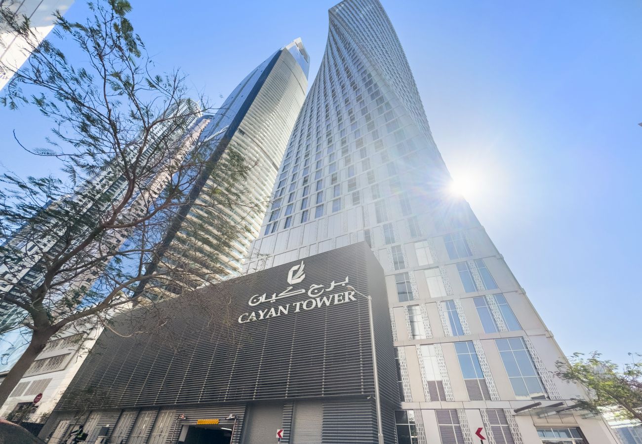 Apartment in Dubai - Skyline Luxury 1BR in Cayan-Dubai Marina-48