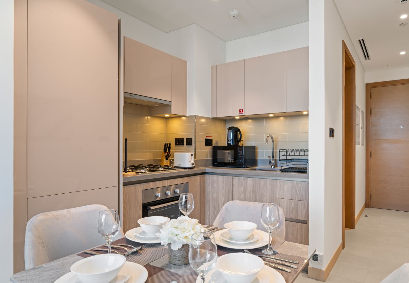 Apartment in Dubai - Luxury 1BR+GR+Study-SOBHA Waves-06