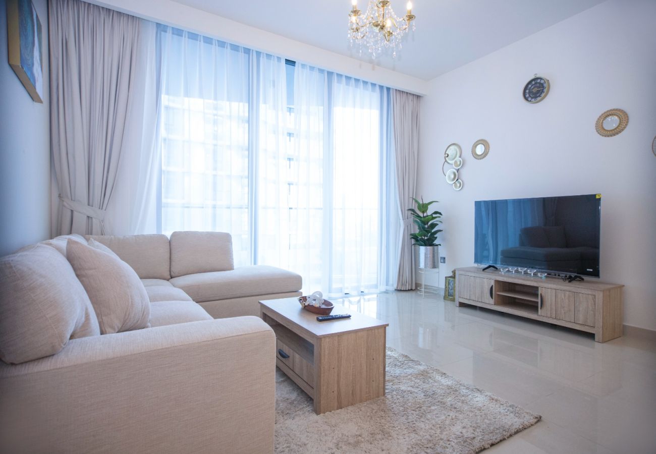 Apartment in Ras Al Khaimah - Serene Chic 1BR in Bay Residences Central 1