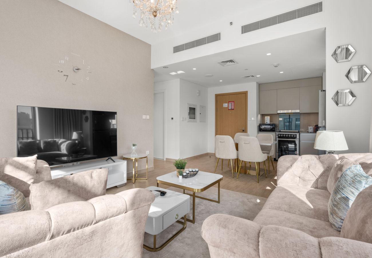 Apartment in Dubai - Chic Luxury 1BR+Sofabed |Sleeps 4| in Lotus 3