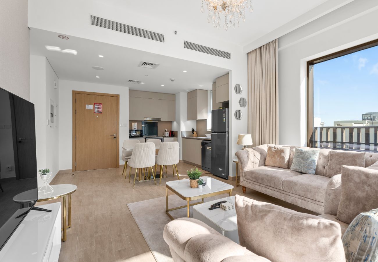 Apartment in Dubai - Chic Luxury 1BR+Sofabed |Sleeps 4| in Lotus 3