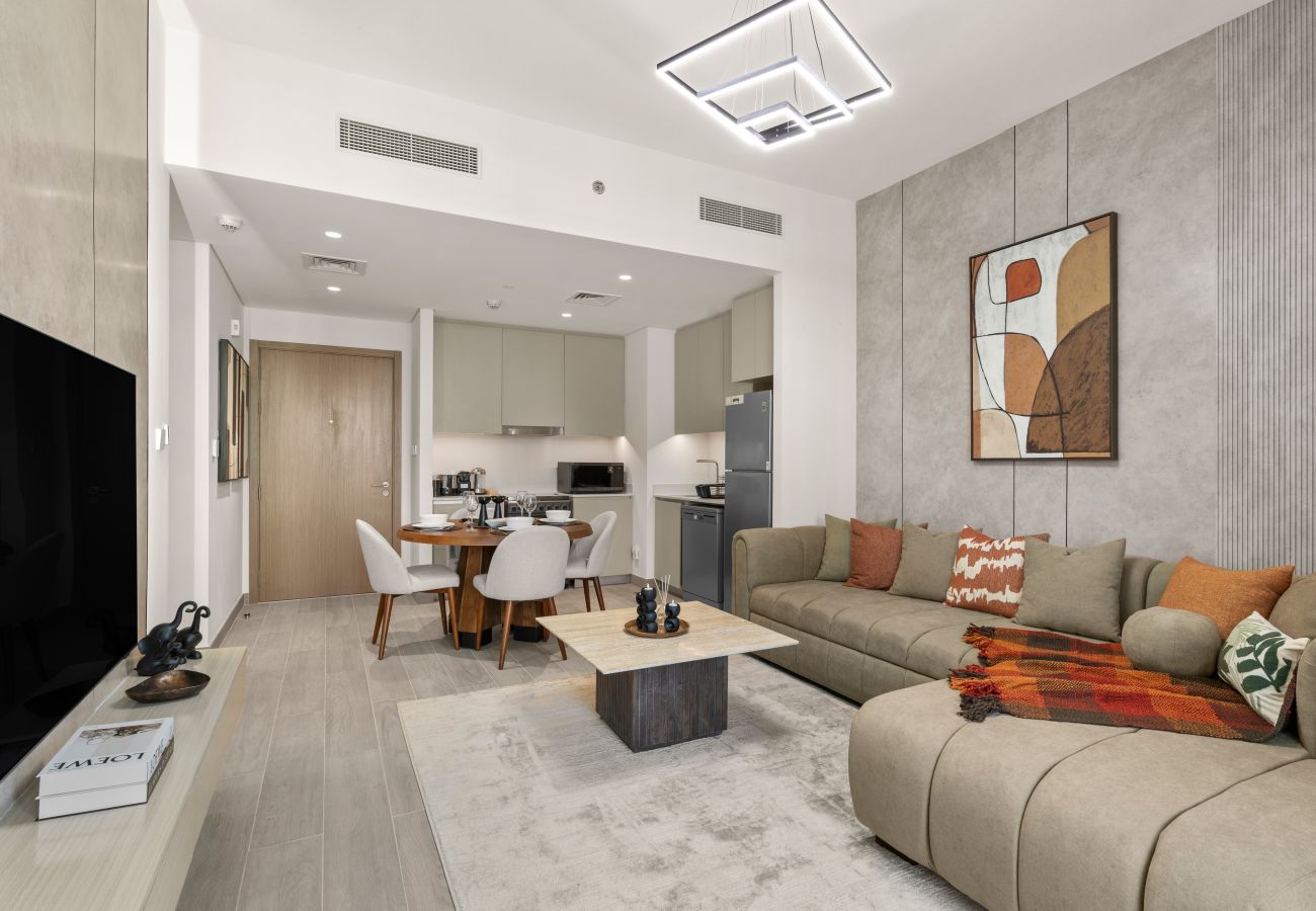 Apartment in Dubai - Chic Luxury 1BR+Sofabed |Sleeps 4| in Lotus 3