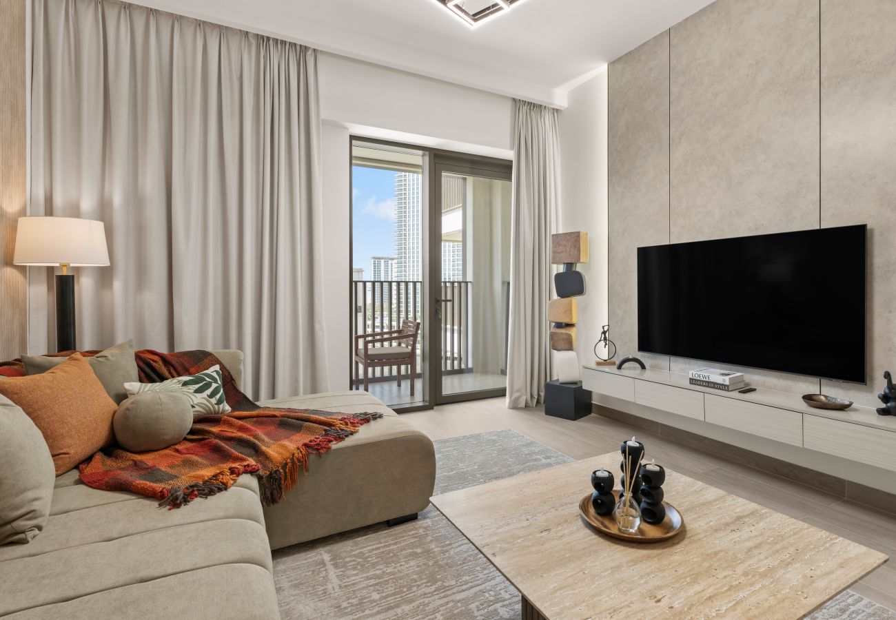 Apartment in Dubai - Chic Luxury 1BR+Sofabed |Sleeps 4| in Lotus 3
