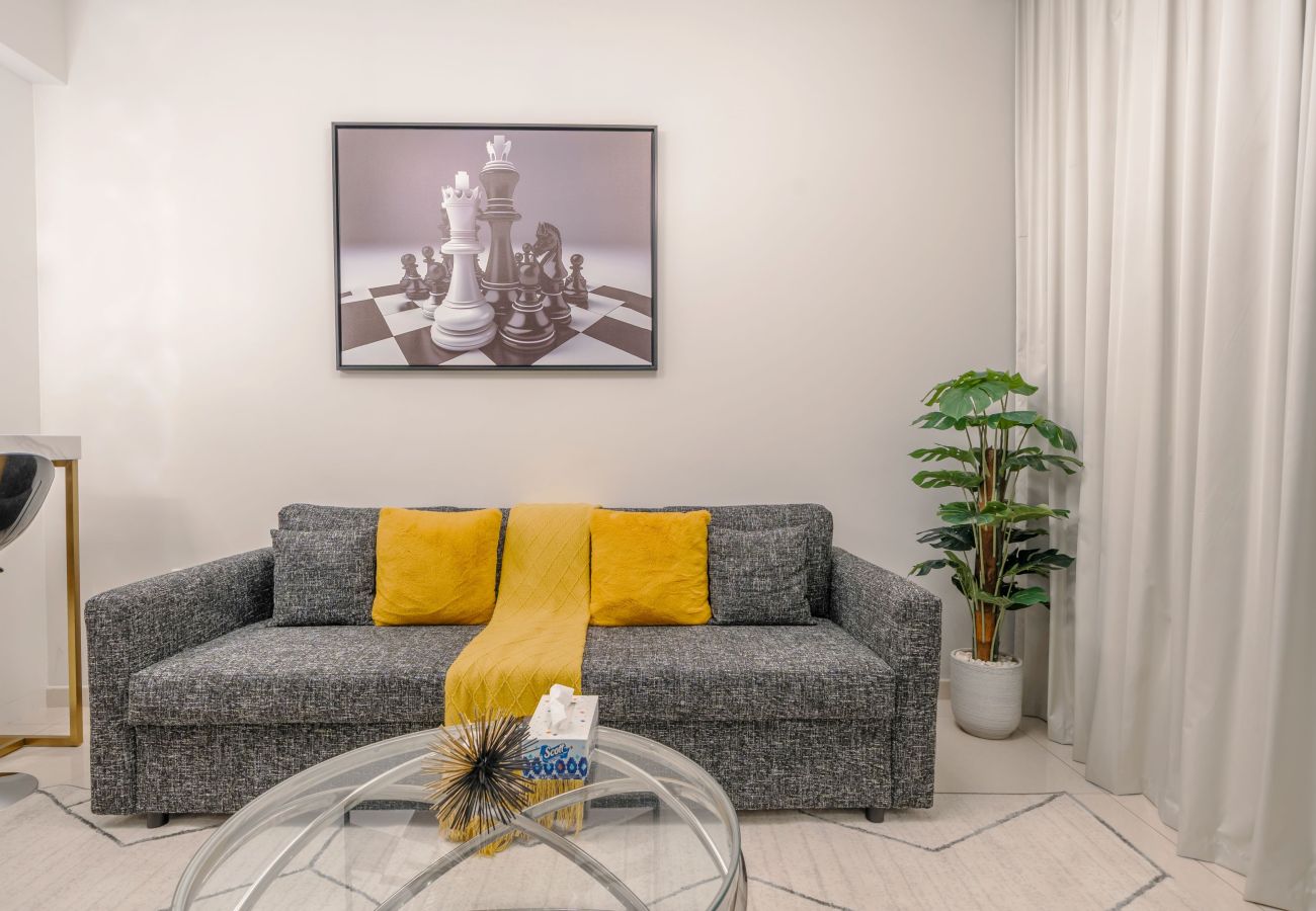 Apartment in Dubai - Contemporary Luxe 1BR in Aykon-Business Bay-07