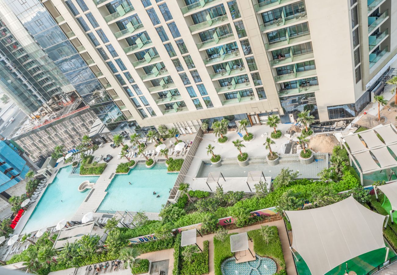 Apartment in Dubai - Contemporary Luxe 1BR in Aykon-Business Bay-07