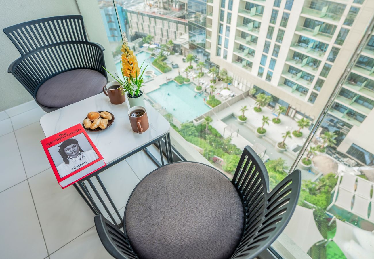 Apartment in Dubai - Contemporary Luxe 2BR in Aykon-Business Bay-07
