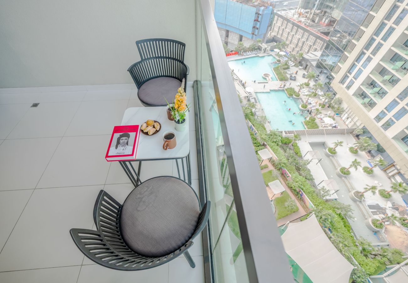 Apartment in Dubai - Contemporary Luxe 2BR in Aykon-Business Bay-07