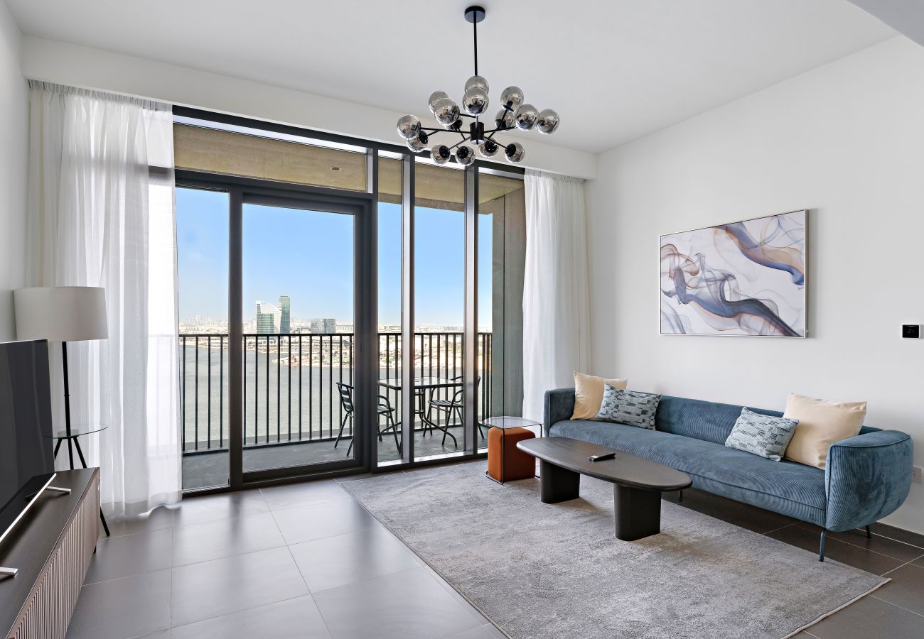 Apartment in Dubai - Creek Harbour Gem Stylish 2BR w Stunning Views-17